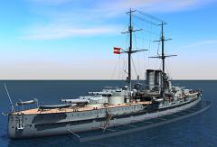 CK79-Full Ship-Starboard Stern-Ocean